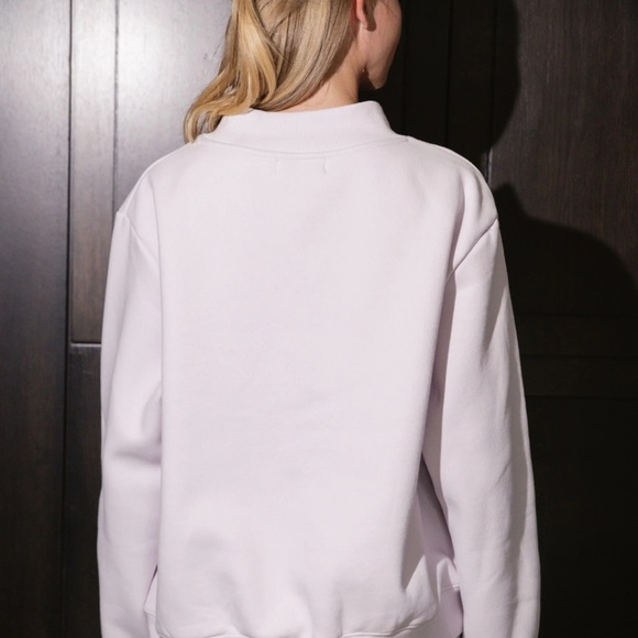 PARKE Mockneck in Lilac/White L/XL - Picture 4 of 4